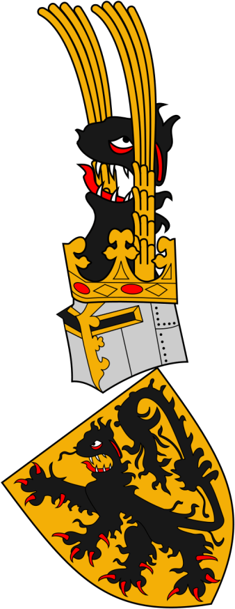 Wappen des Grafen von Flandern